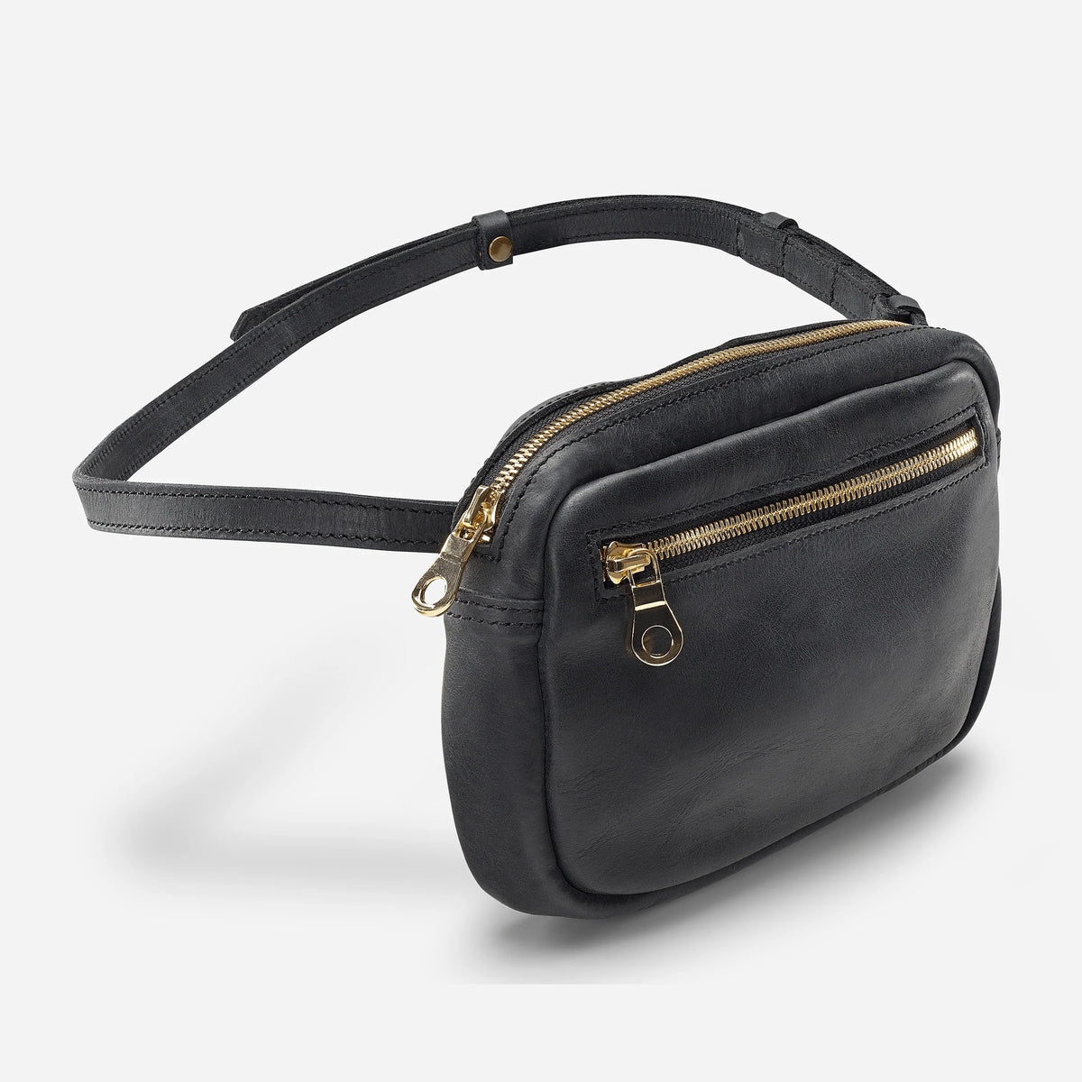 Desta Full-Grain Leather Belt Bag