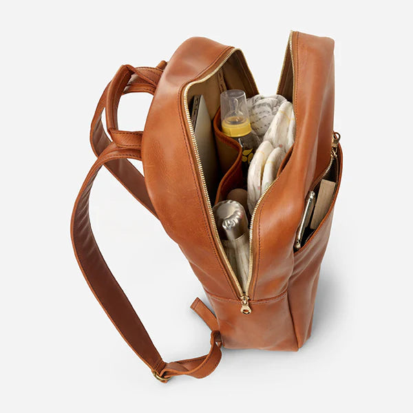 Mari Full-Grain Leather Backpack
