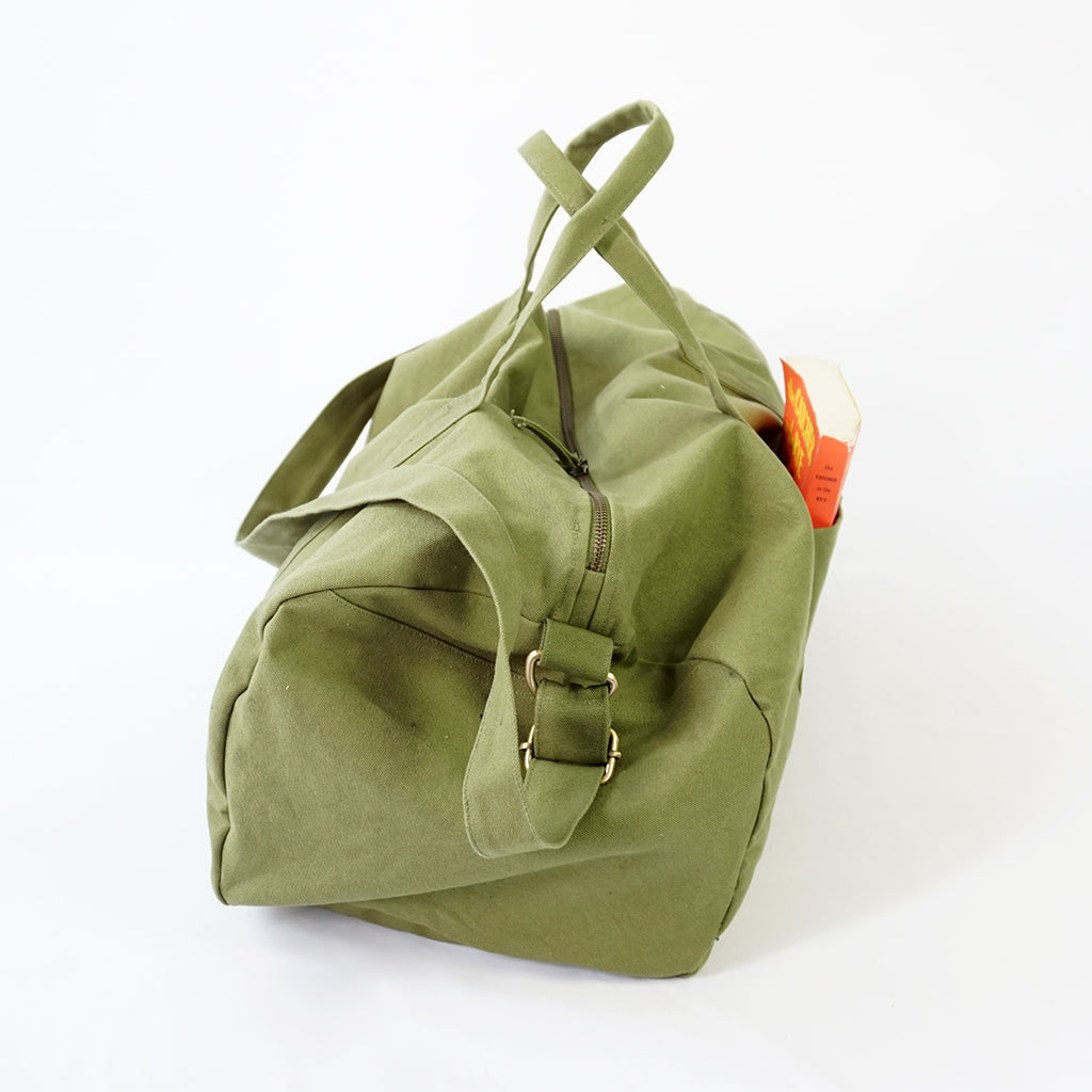 olive duffle bag#color_olive-green