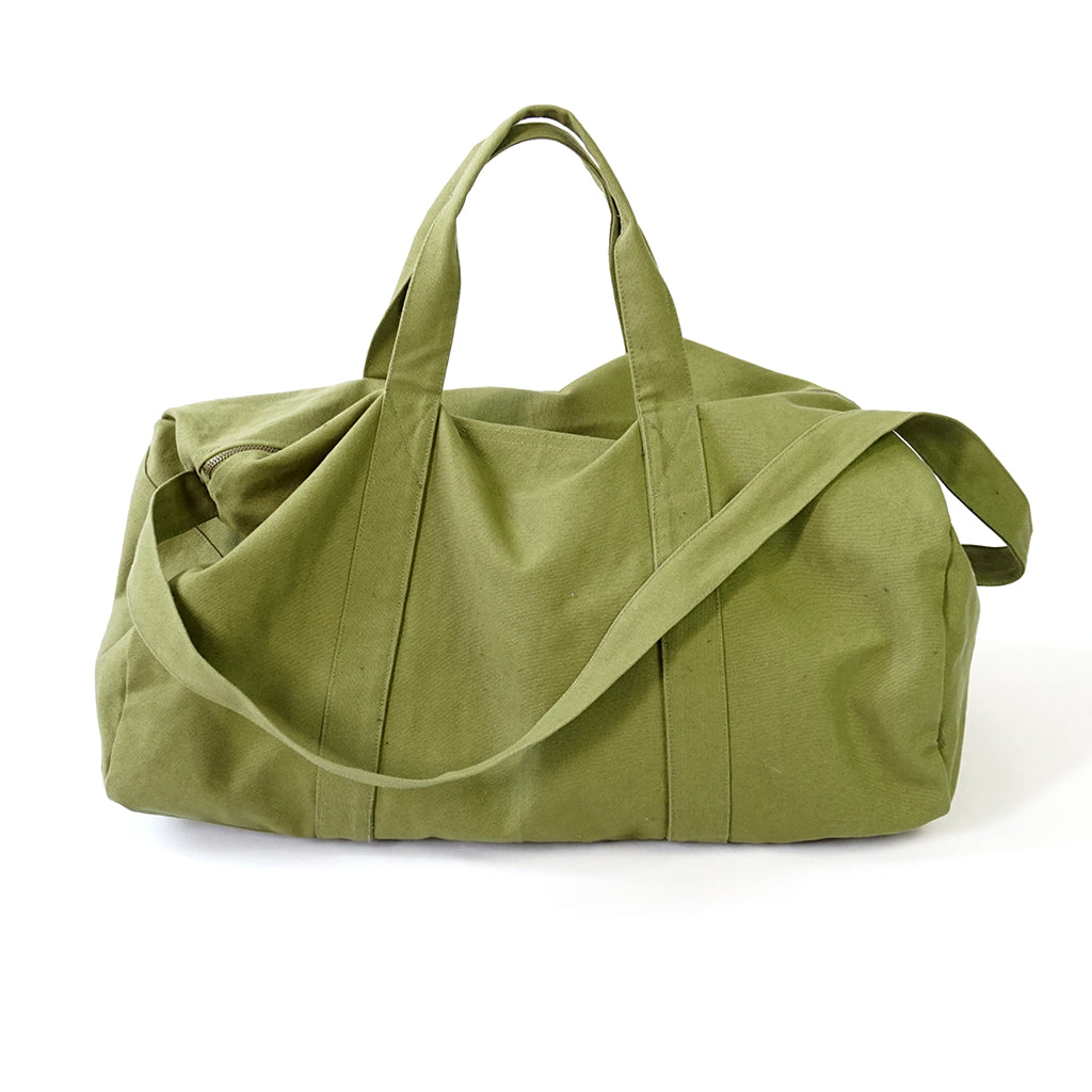 canvas travel duffel bags#color_olive-green