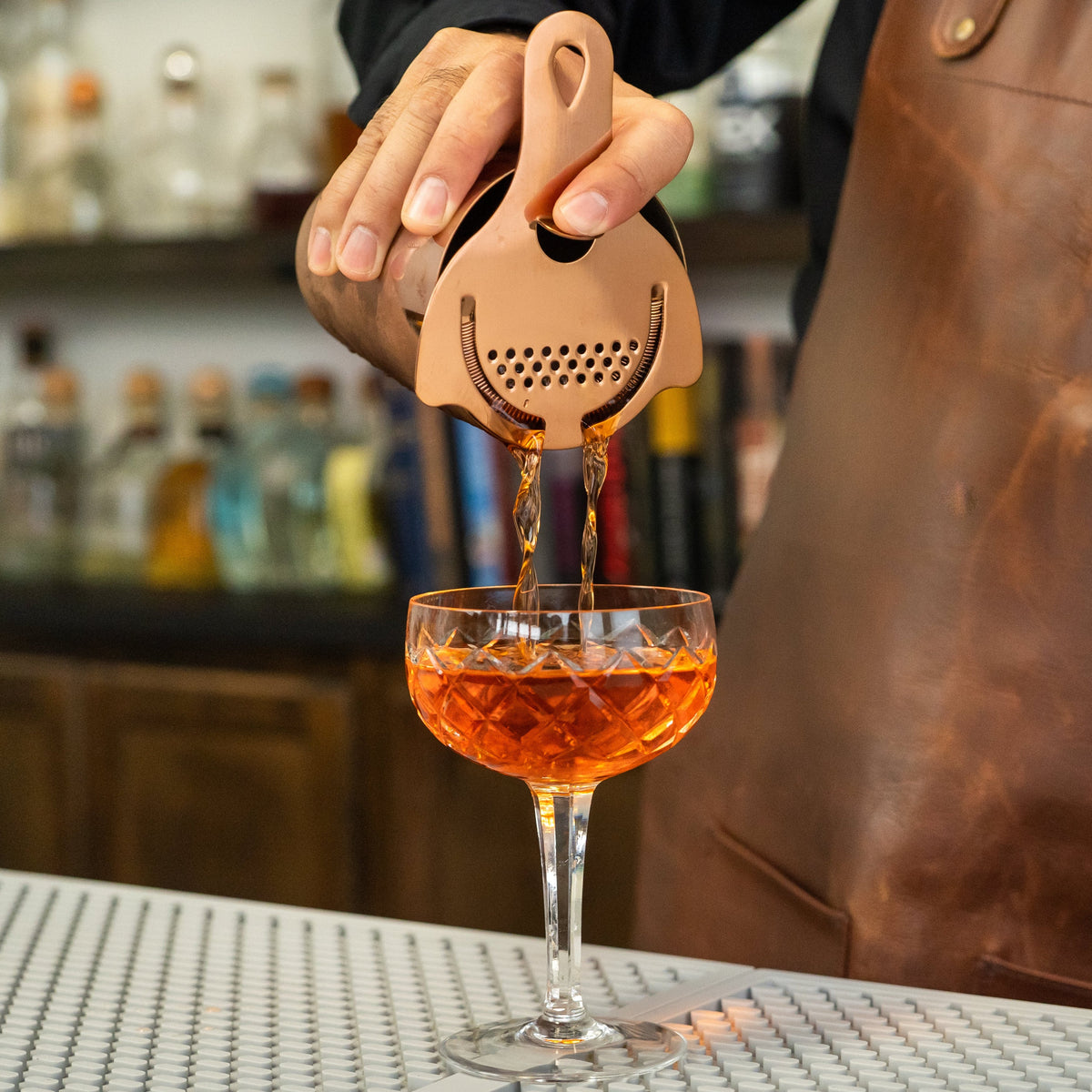 Hawthorne Strainer - Antique Copper