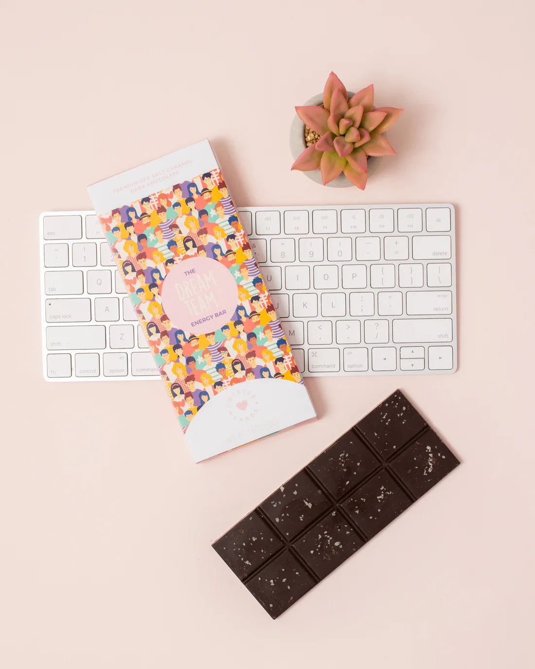 Customizable Greeting Card &amp; Chocolate Bar All-in-One