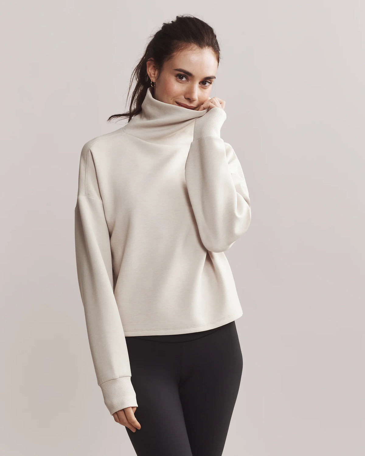 DreamGlow Mock Neck