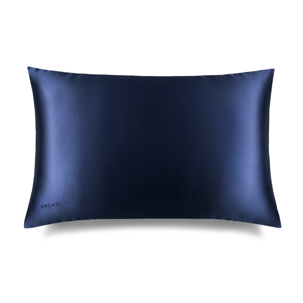Blue Pillowcase on white background