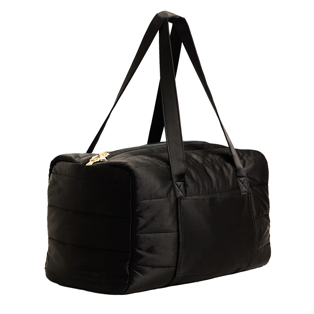 Silk Weekender - Black Jade