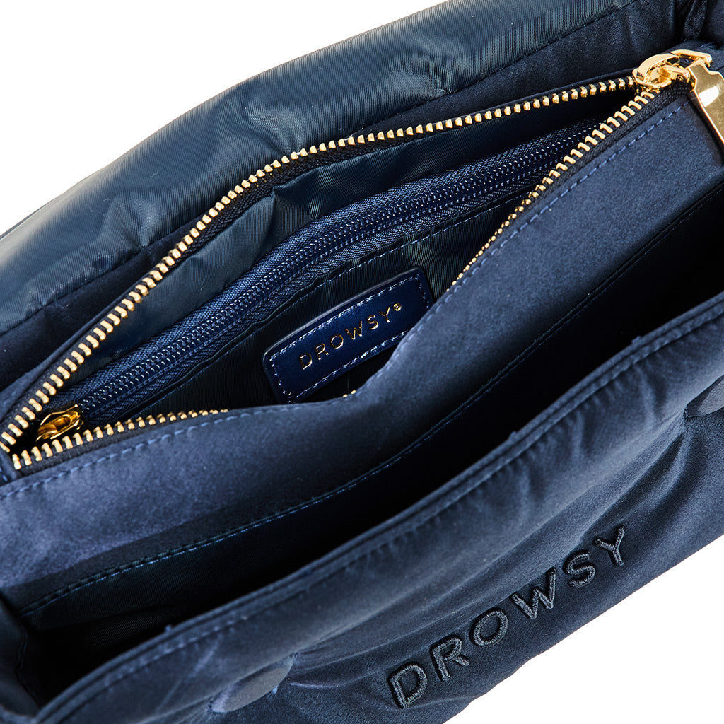 Silk Necessaire - Midnight Blue