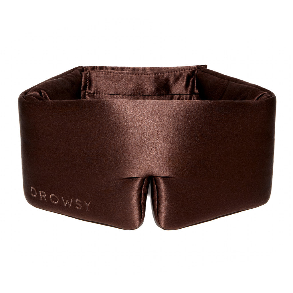 Silk Sleep Eye Mask - Cocoa Glow