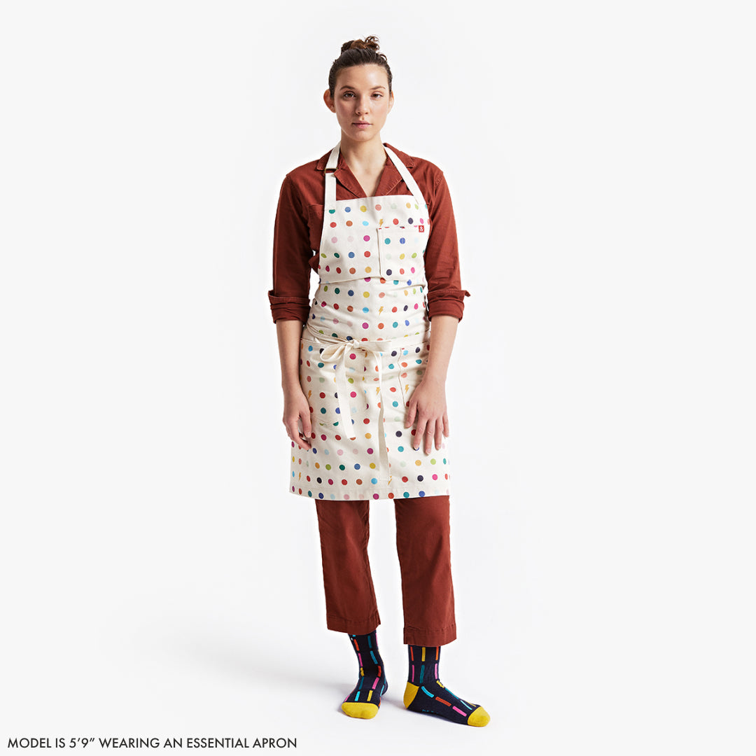 The Essential Denim Apron - Abalone Black Denim