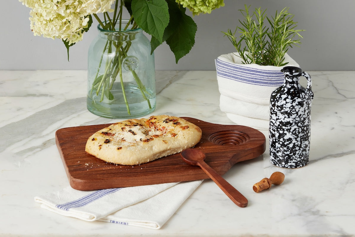 Large Dipping Board with Well, Natural