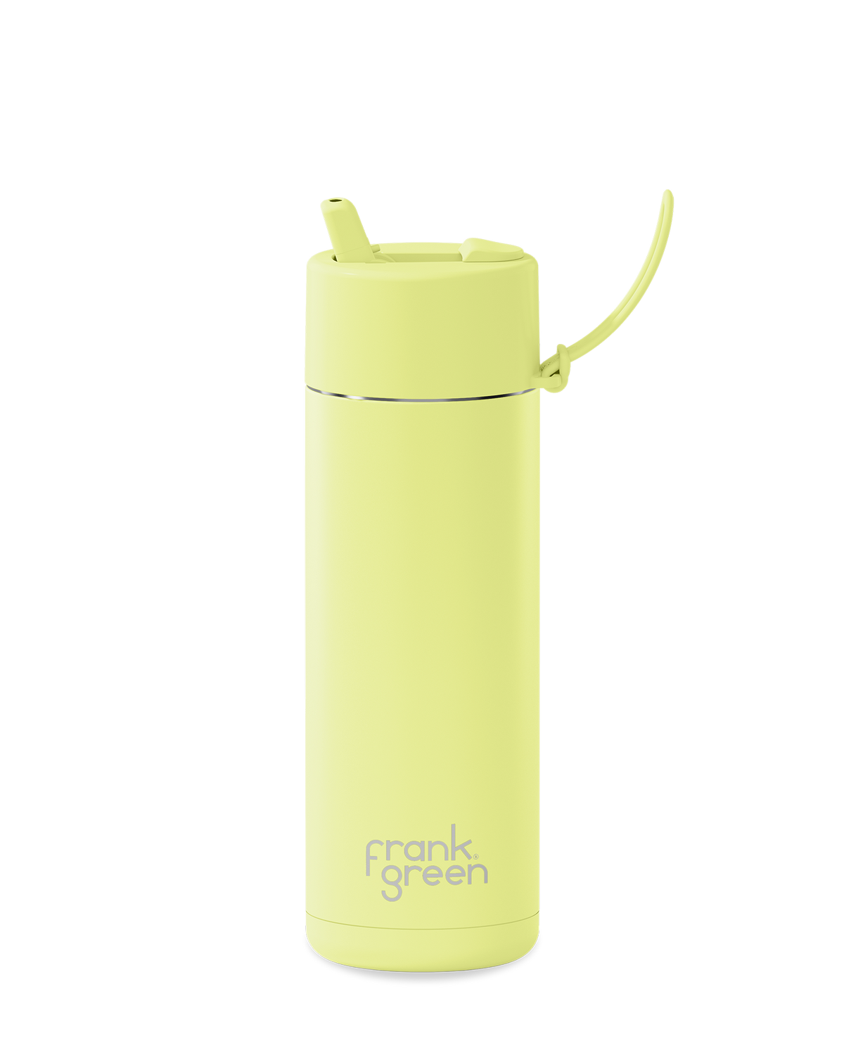 Ceramic Reusable Bottle - Flip Straw Lid