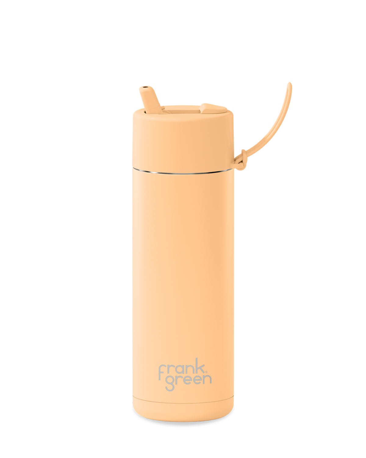 Ceramic Reusable Bottle - Flip Straw Lid