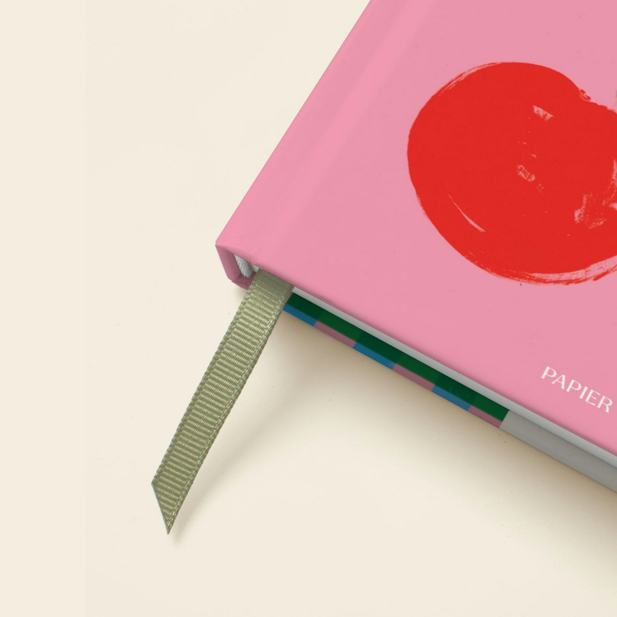Fresh Cherries A5 Hardcover Lined Notebook