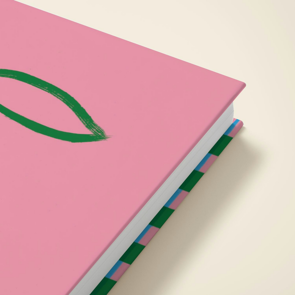 Fresh Cherries A5 Hardcover Lined Notebook