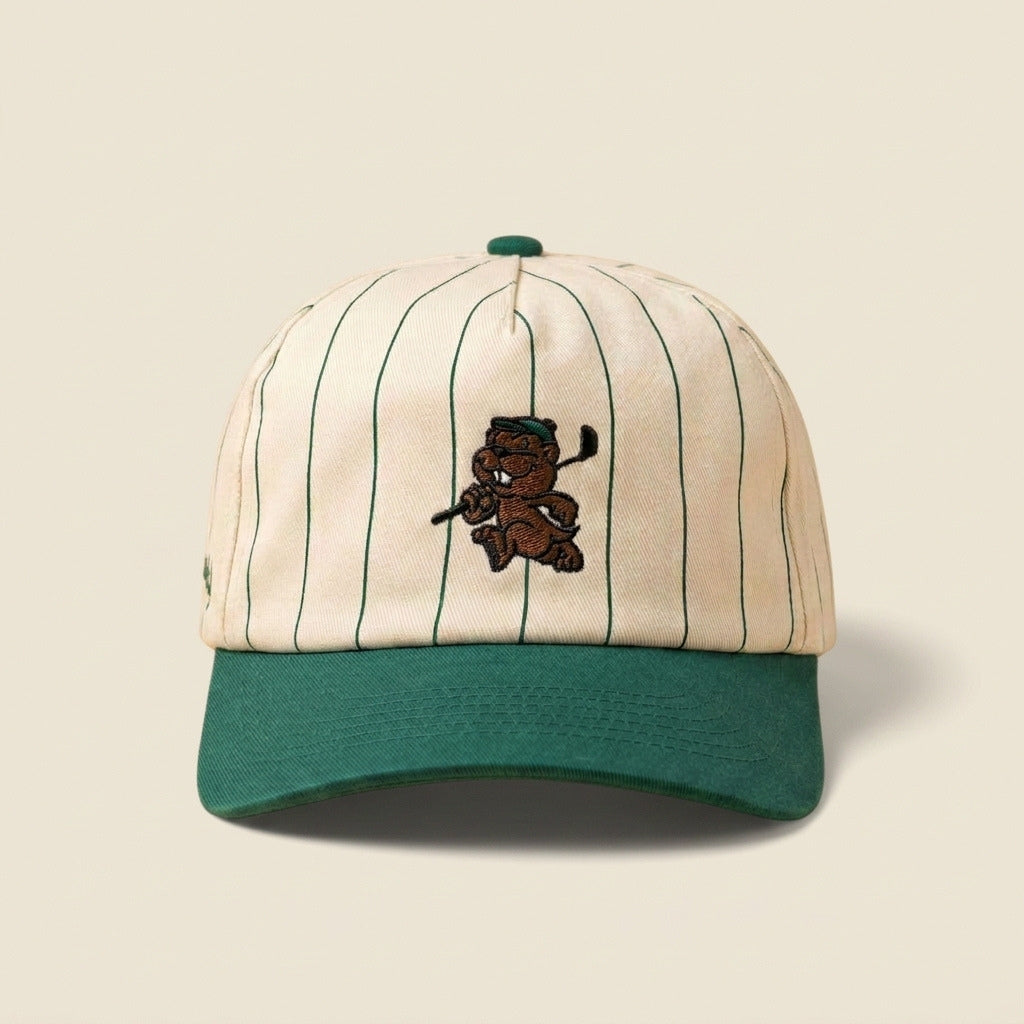 The Pinstripe Gopher Cap