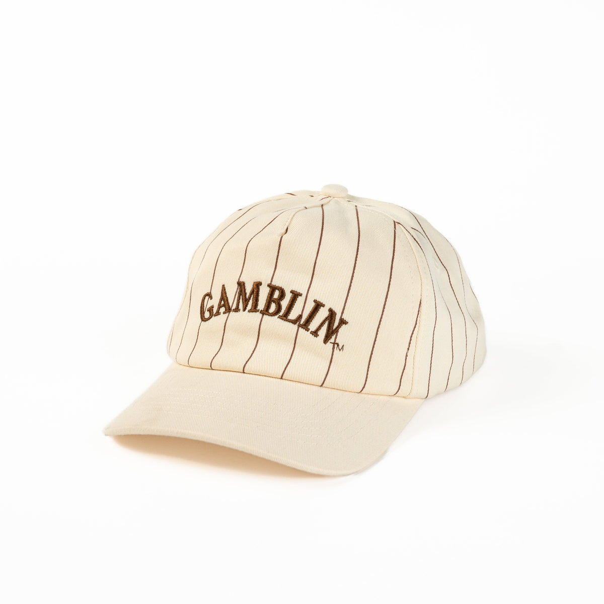 The Pinstripe Gambler Cap