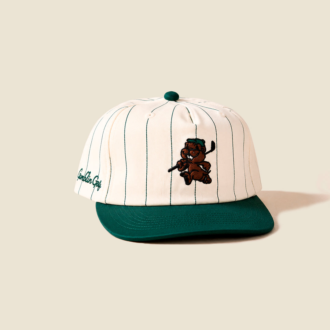 The Pinstripe Gopher Cap