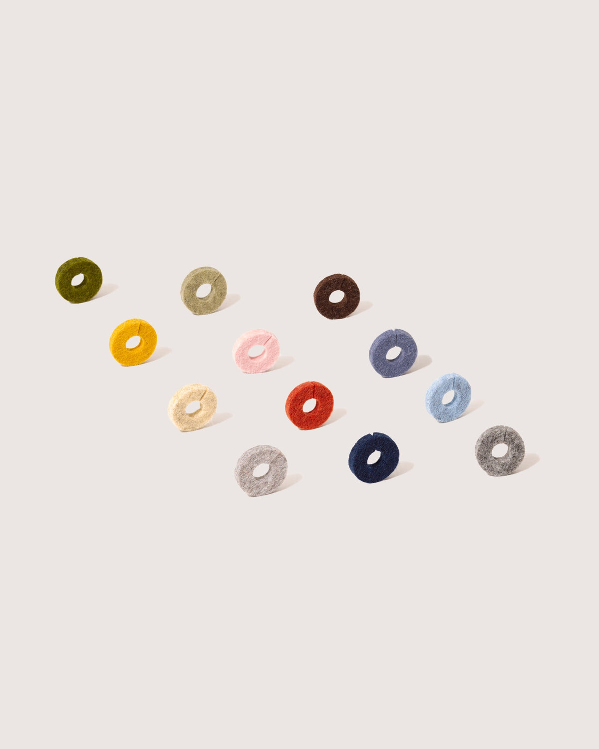 Wine-O&#39;s Merino Wool Round Wine Markers