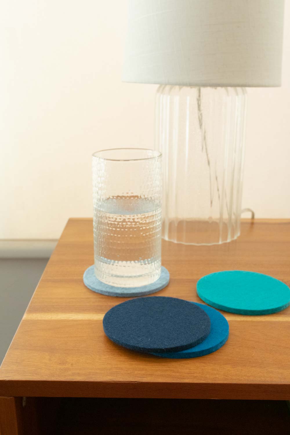 Bierfilzl Round Coaster Felt Multi 4 Pack (4866067103853)