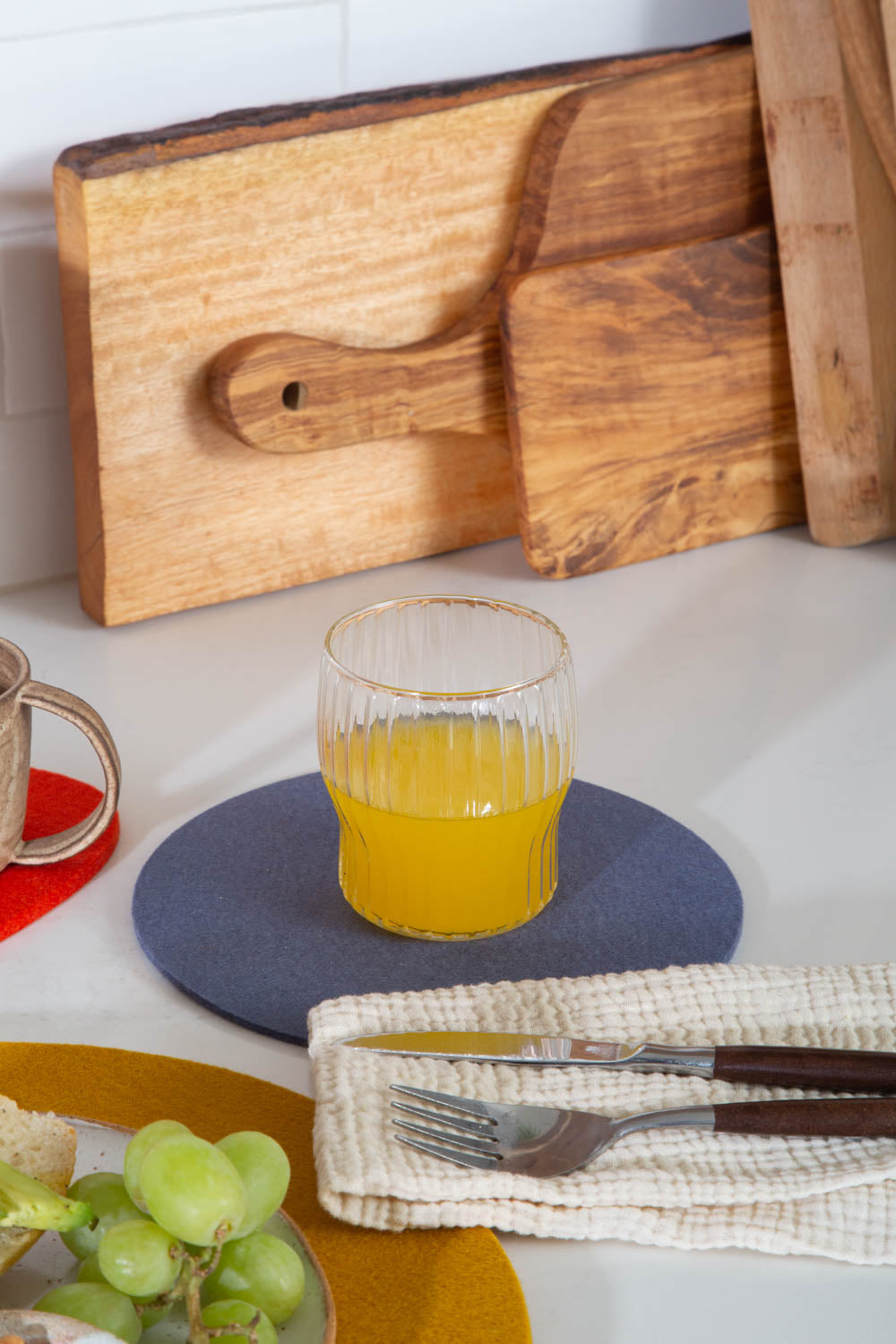Merino Wool 8&quot; Round Trivet