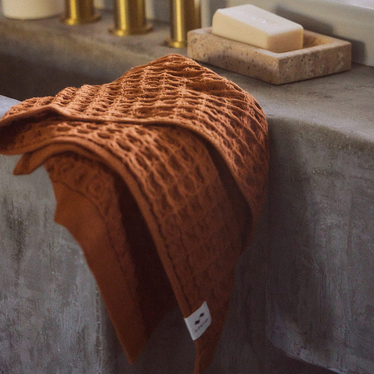 Guild Waffle Bath Towel