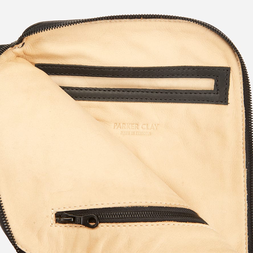 Guzo Full-Grain Leather Utility Pouch