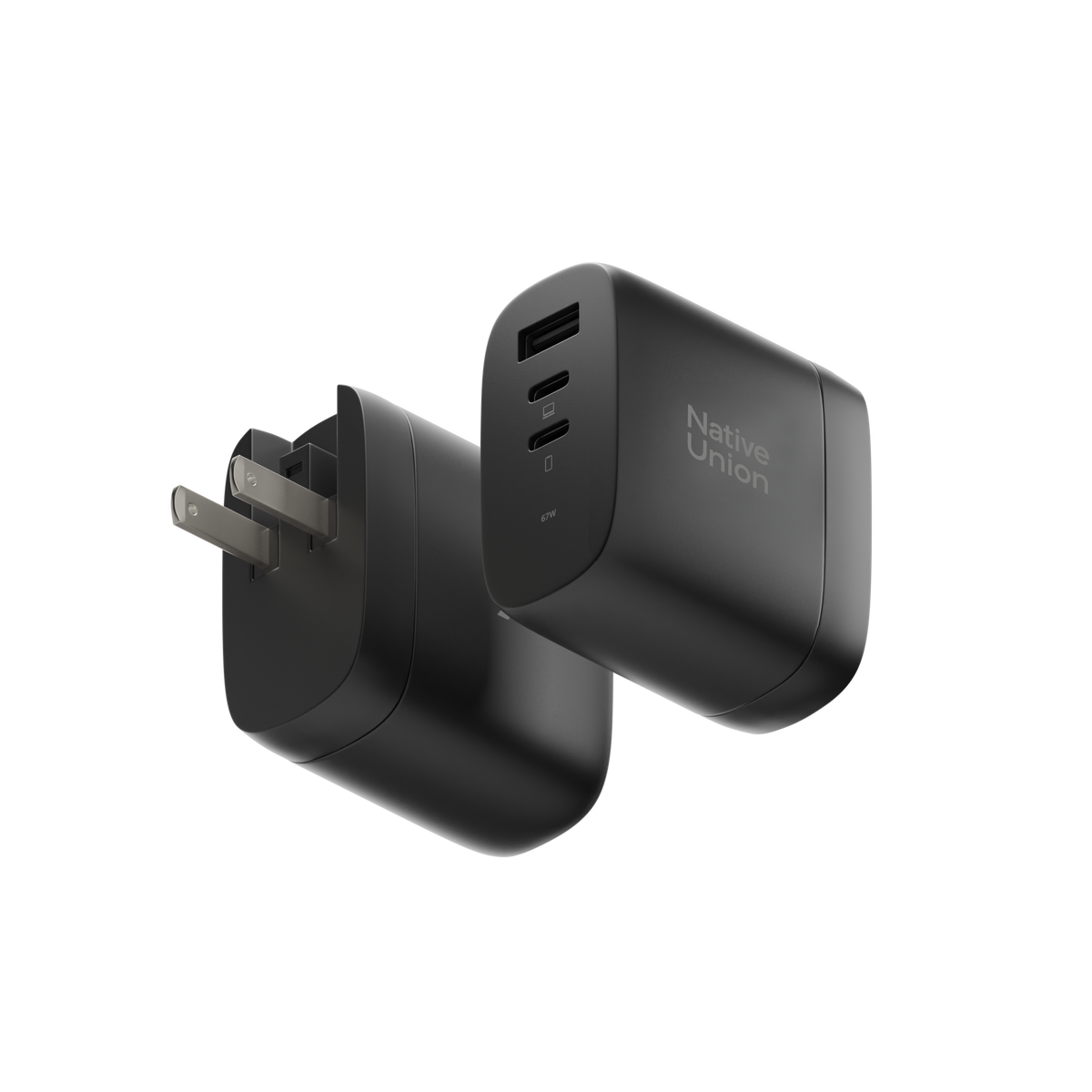 International Fast GaN Charger PD 67W (3 ports) - International