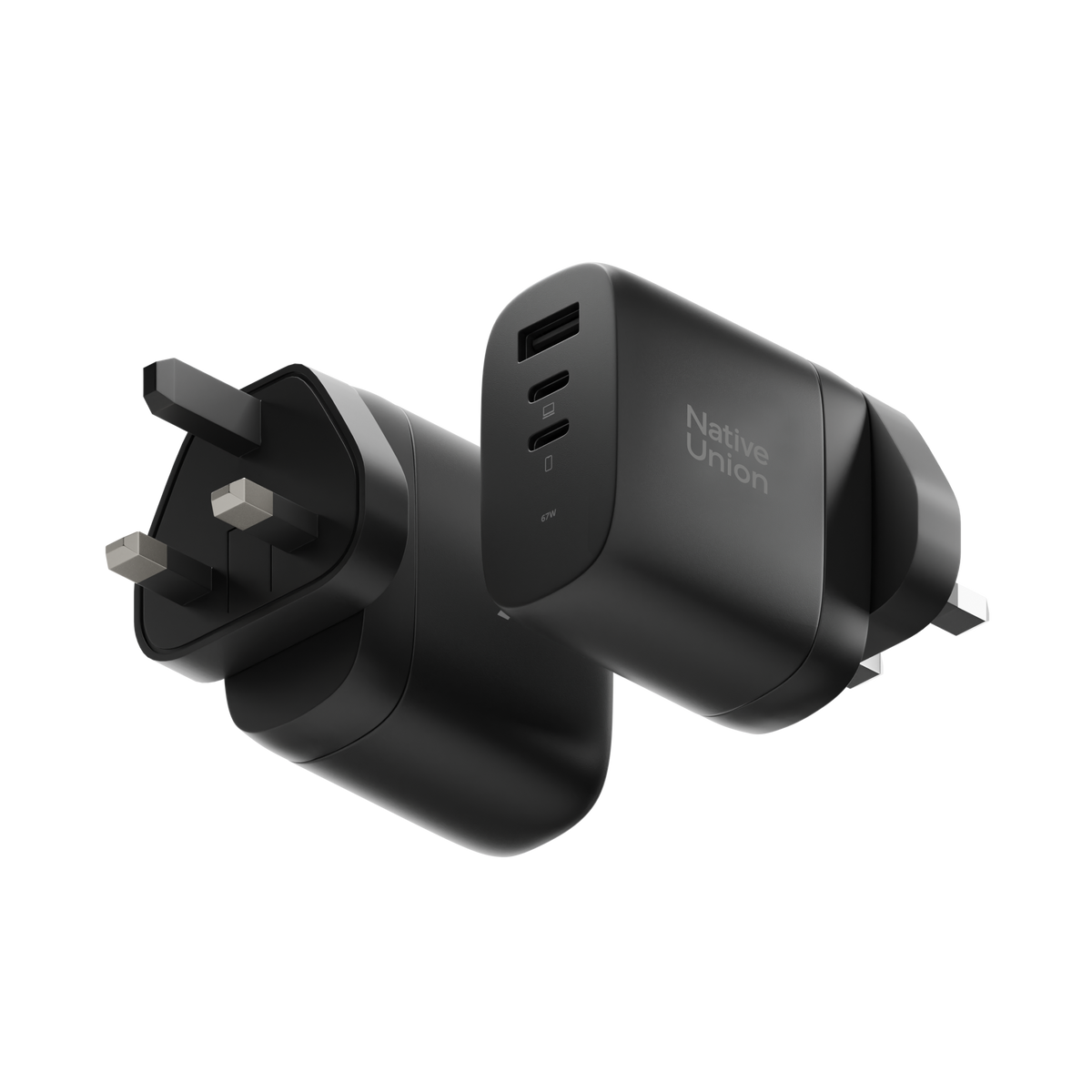 International Fast GaN Charger PD 67W (3 ports) - International