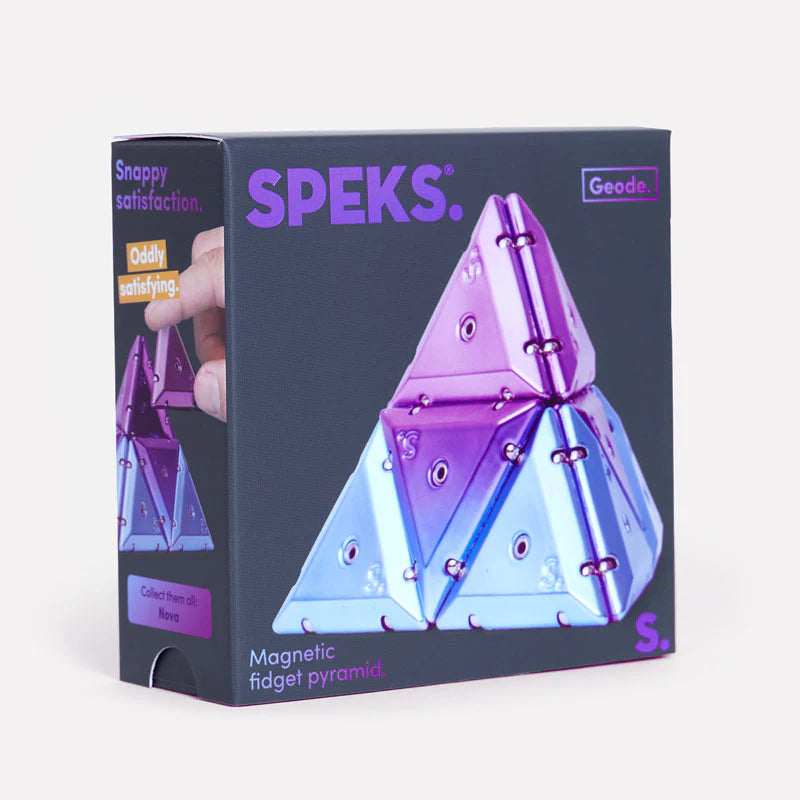 Geode Magnetic Fidget Pyramid