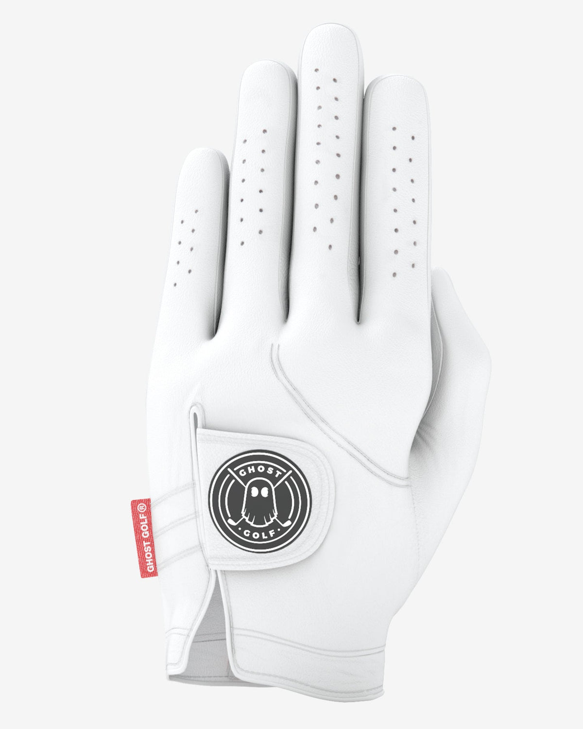 Ghost Golf AAA Cabretta Golf Glove Color White