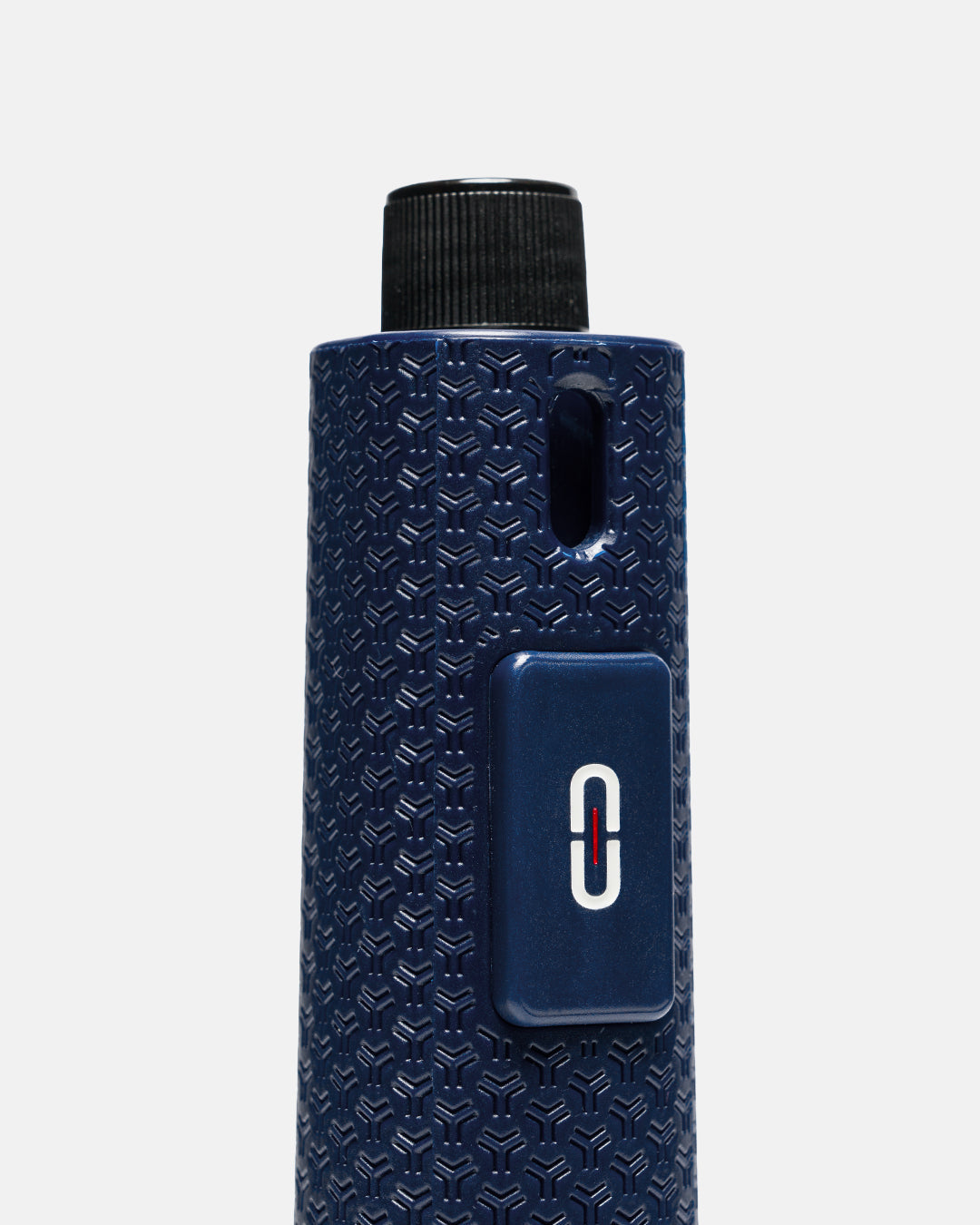 Close Up of Navy Ghost Golf club and shoe cleaning brush with a magnetic back #color_navy