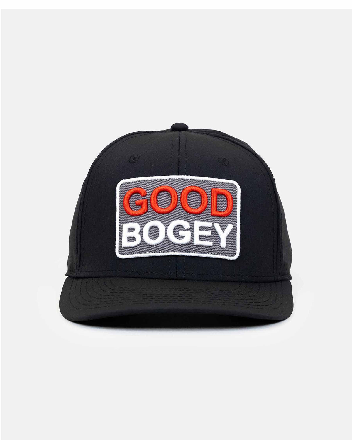 GG Good Bogey Hat Front 1 Black#color_black