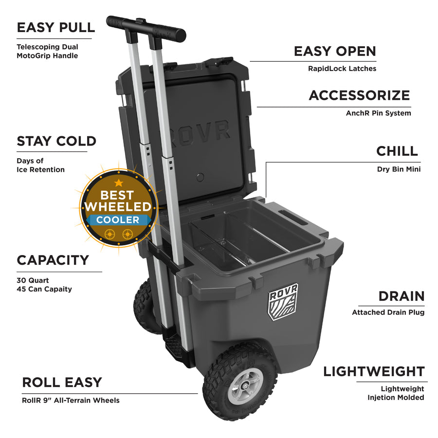 RollR® 30 Wheeled Cooler