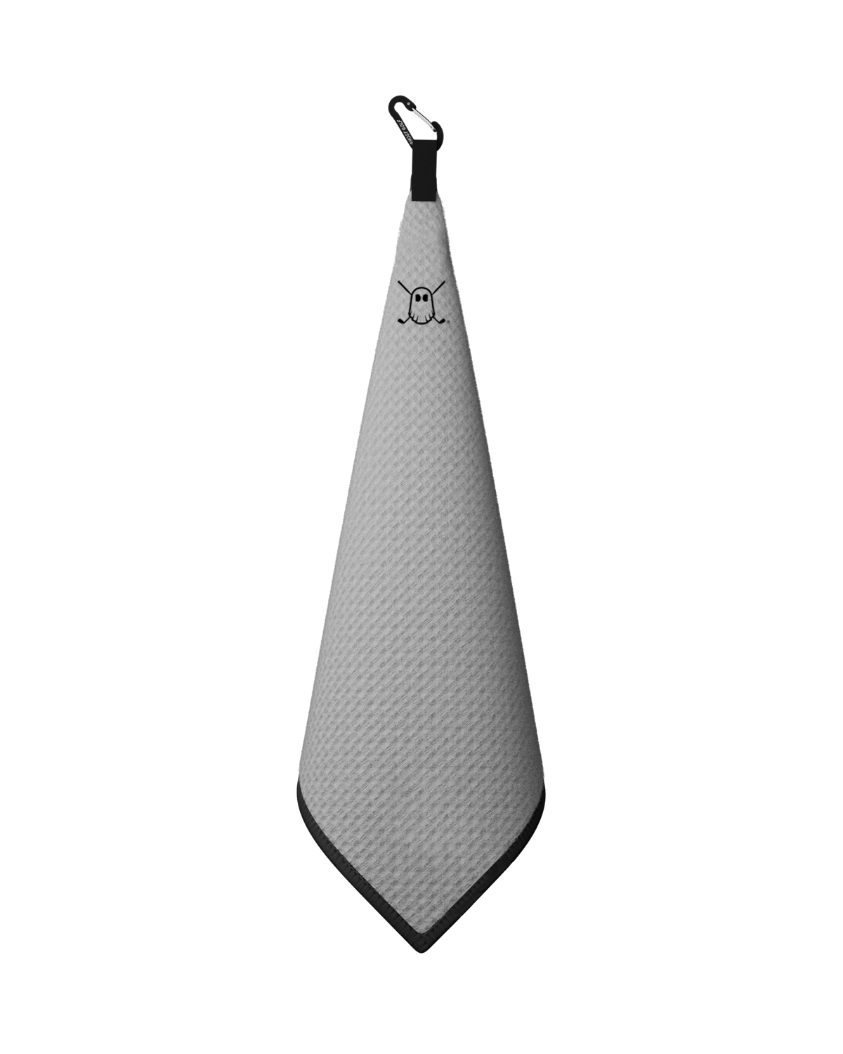 Greenside Towel with Carabiner Grey#color_grey