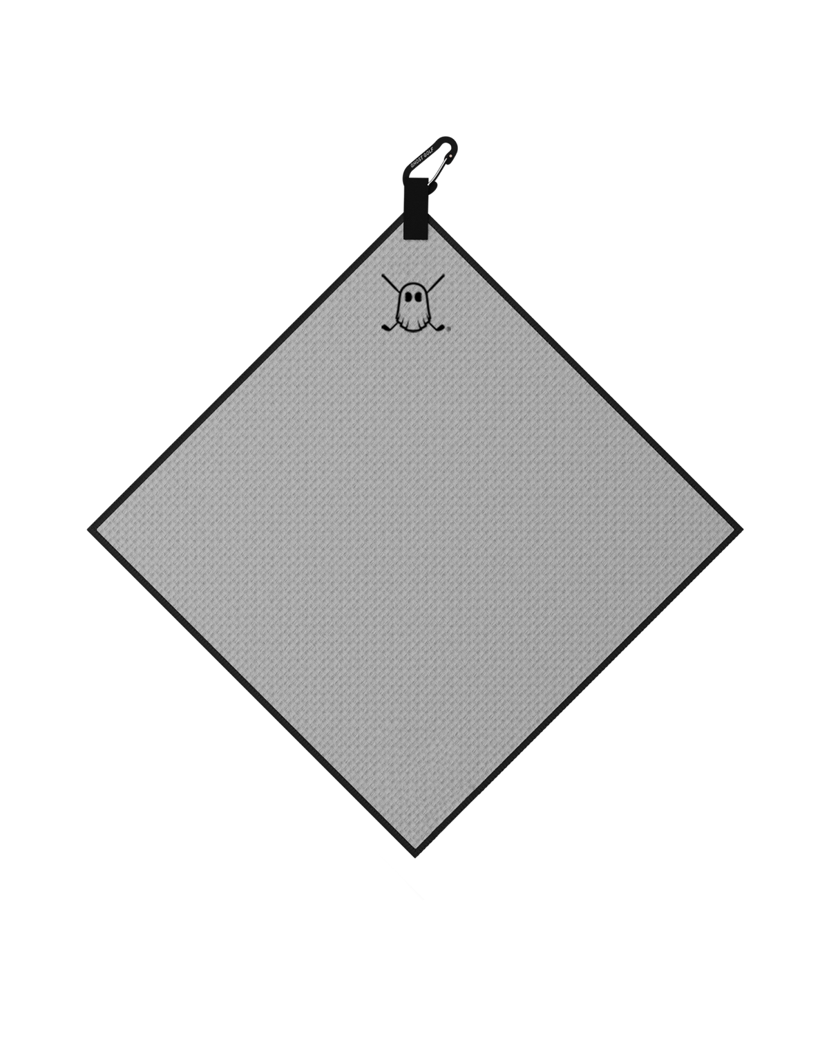 Greenside Towel with Carabiner Grey#color_grey