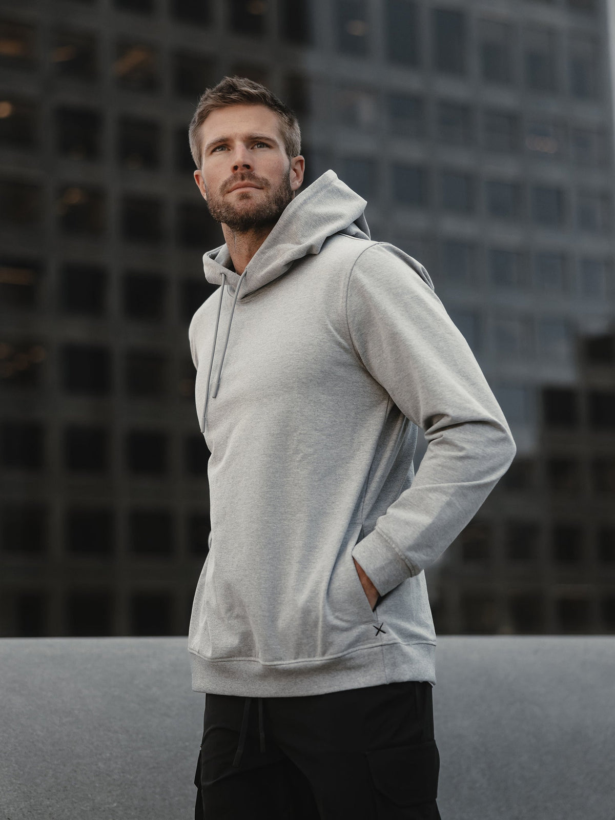 Hyperloop Hoodie | Heather Grey Signature-fit