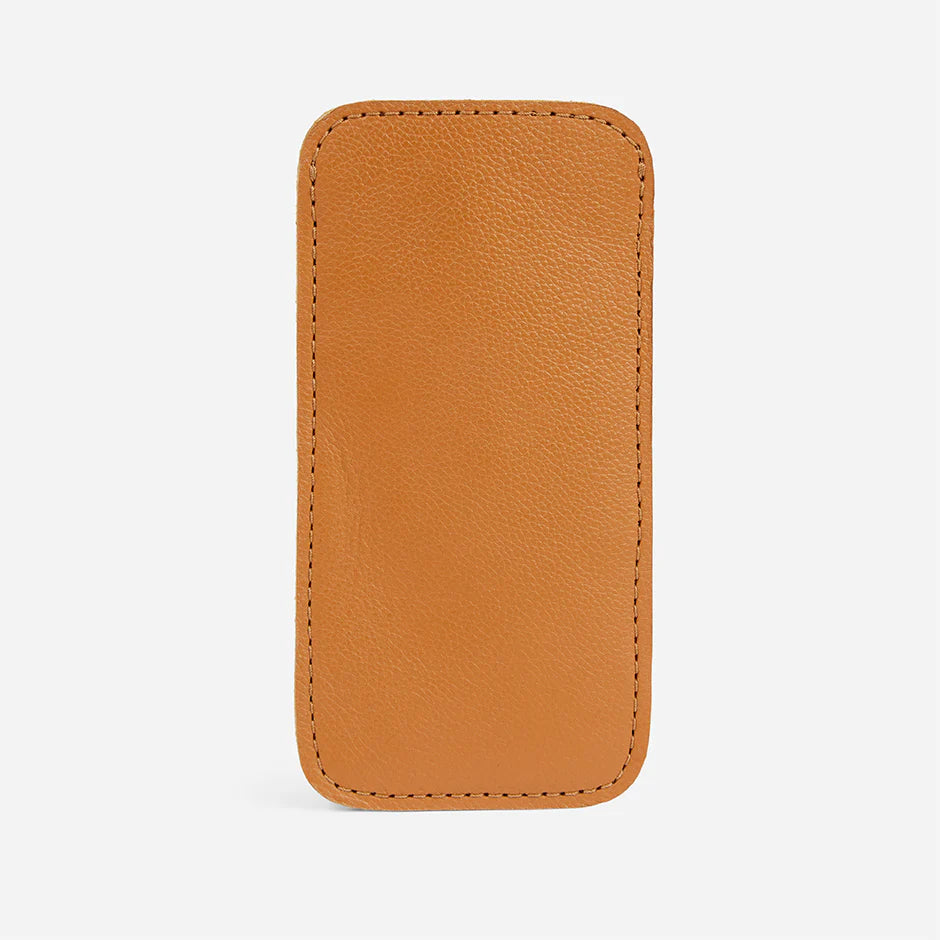 Hona Full-Grain Leather Sunglass Case