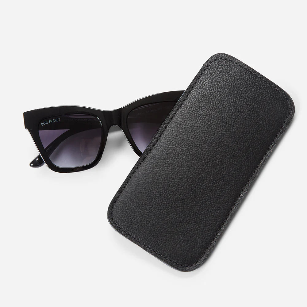 Hona Full-Grain Leather Sunglass Case