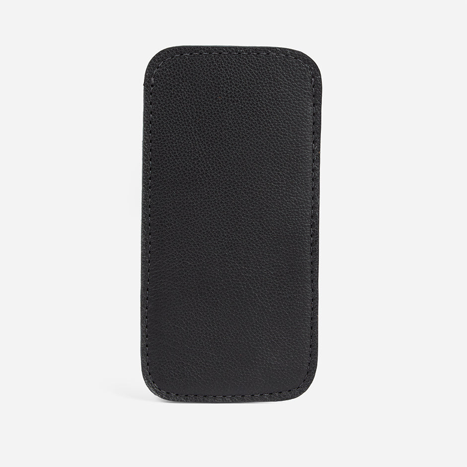 Hona Full-Grain Leather Sunglass Case