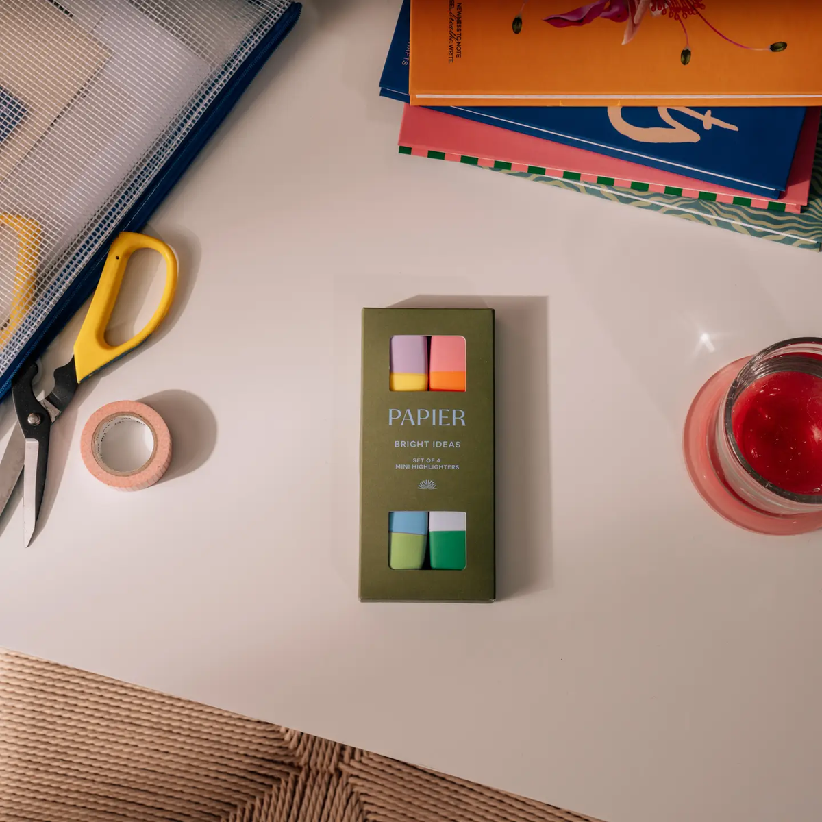 Bright Ideas Mini Highlighters Set of 4