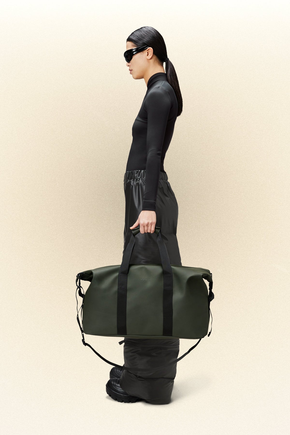 Rains Hilo Weekend Bag Weekender 03 Green