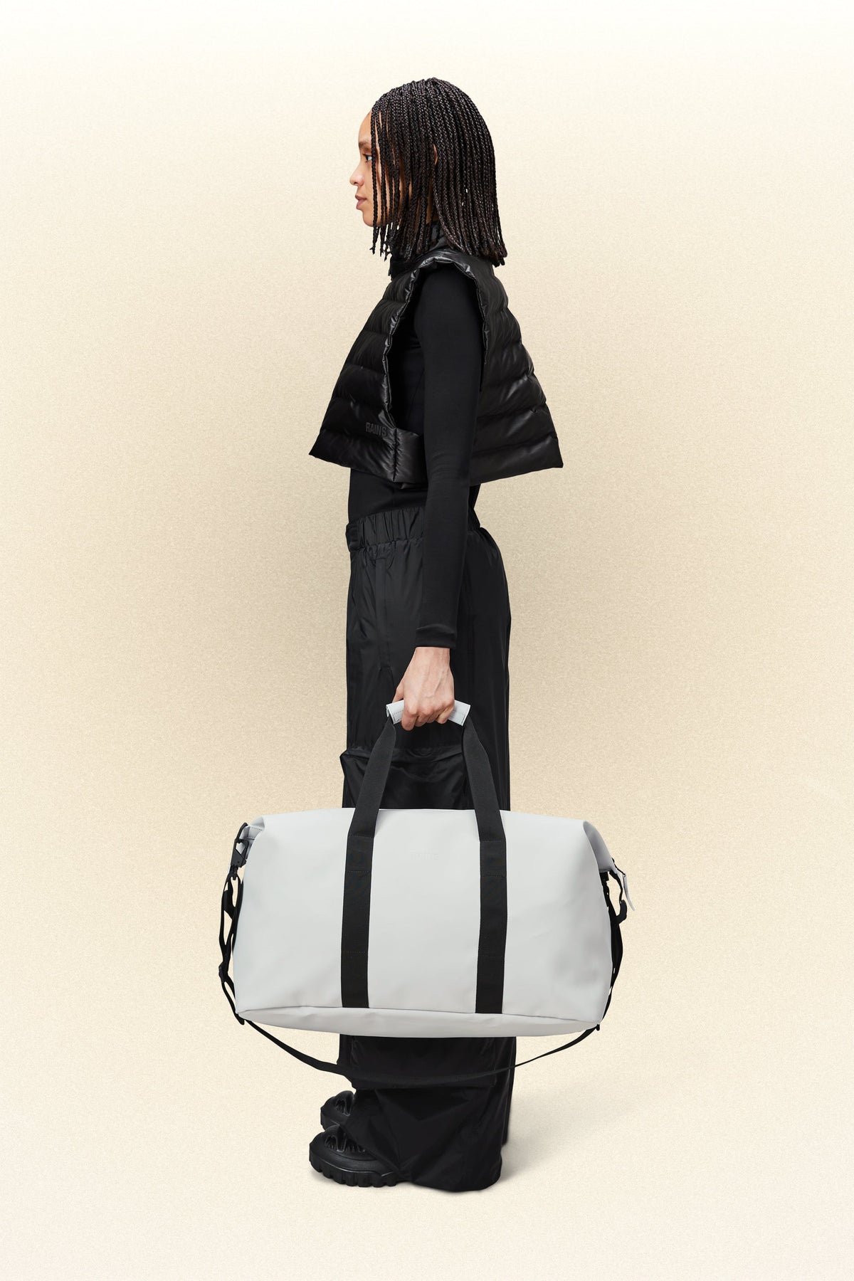 Rains Hilo Weekend Bag Weekender 45 Ash