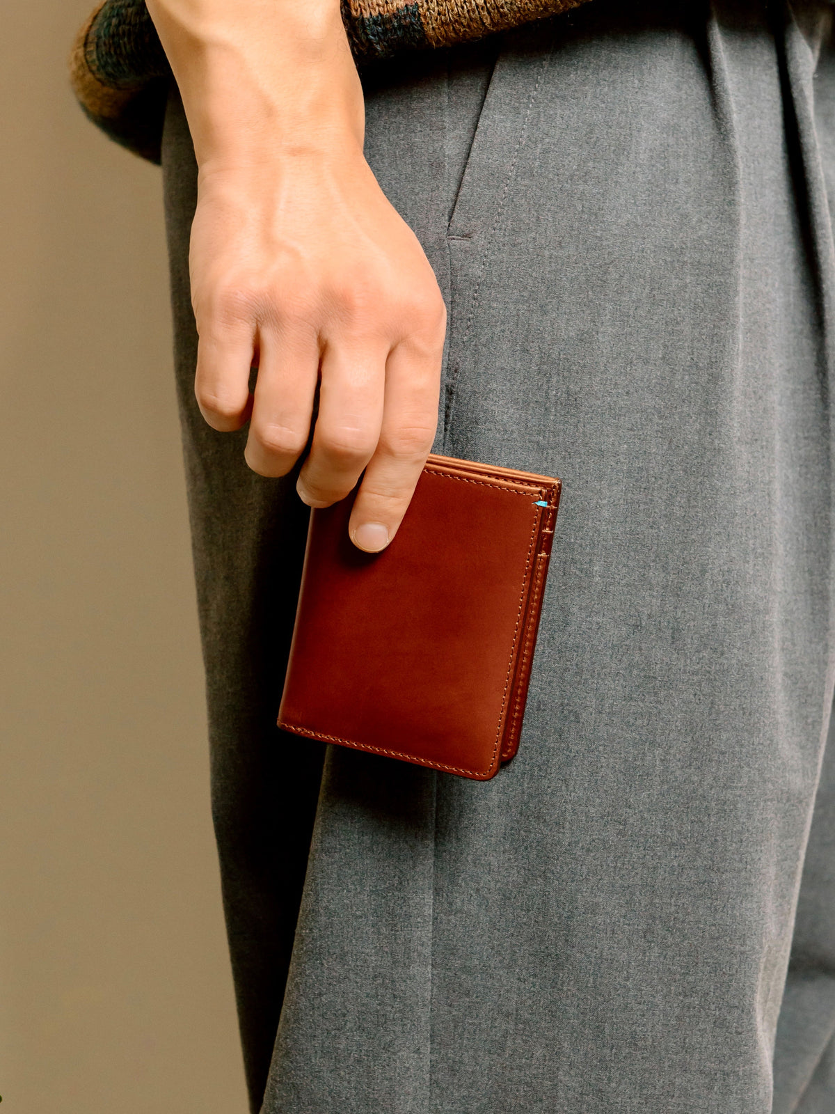 The Toscano Italian Leather Bifold Wallet - Tuscan Tan