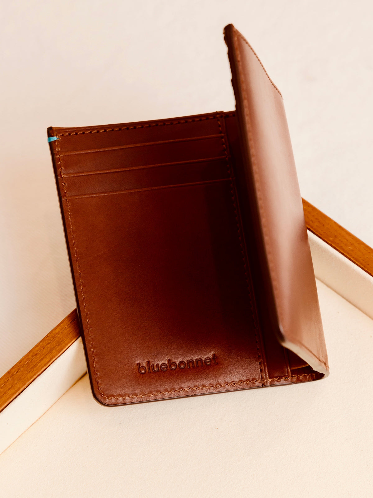 The Toscano Italian Leather Bifold Wallet - Tuscan Tan