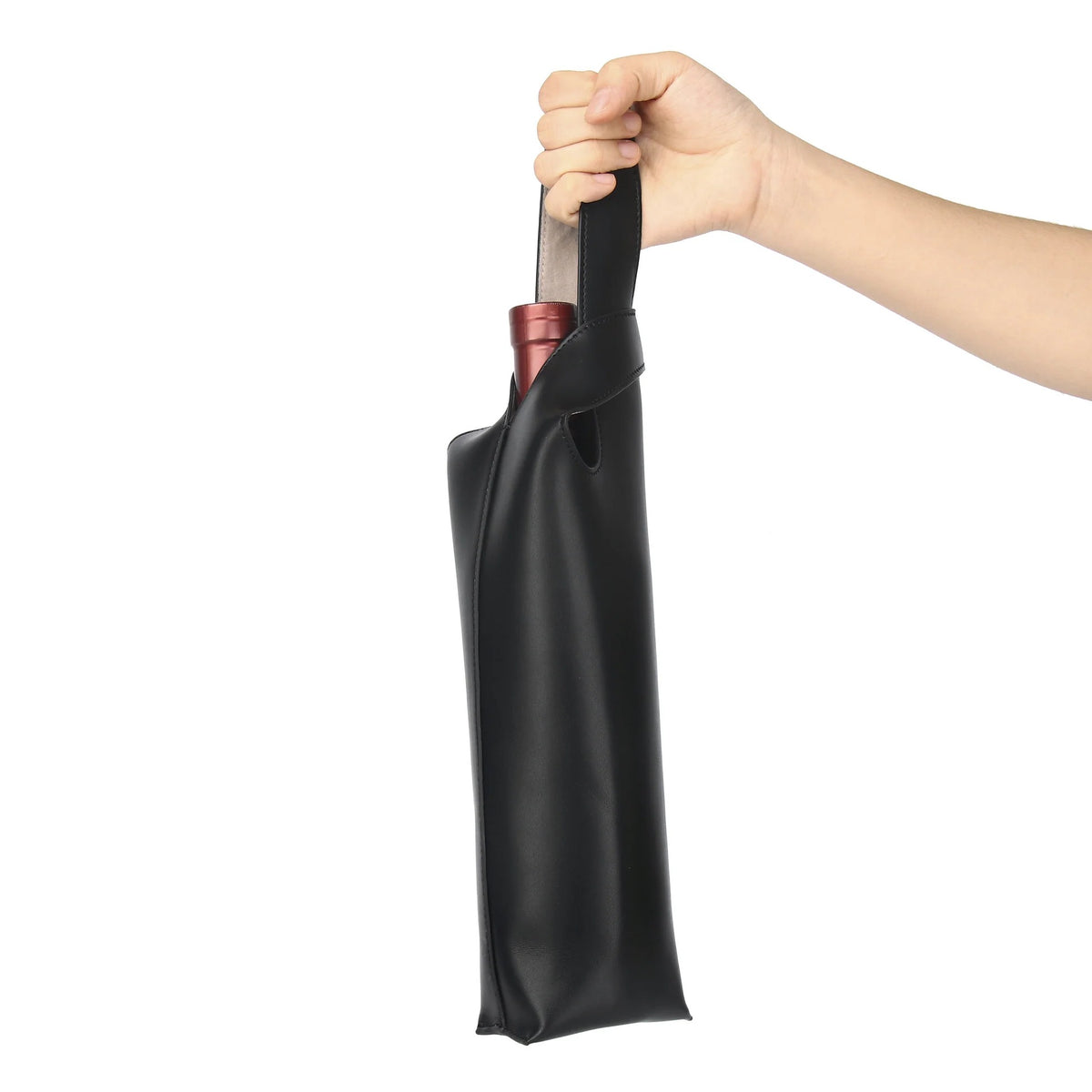 "Wine-down" Tote (Upcycled Leather)