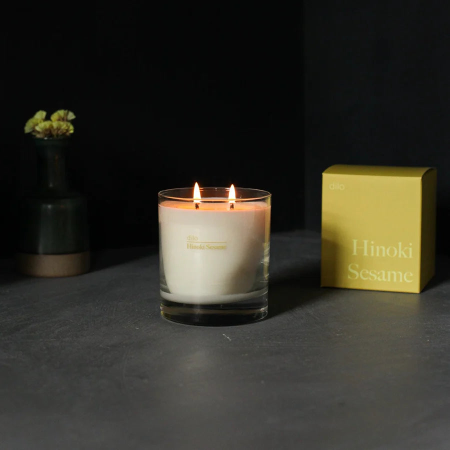 Hinoki Sesame Candle - Elsewhere Collection