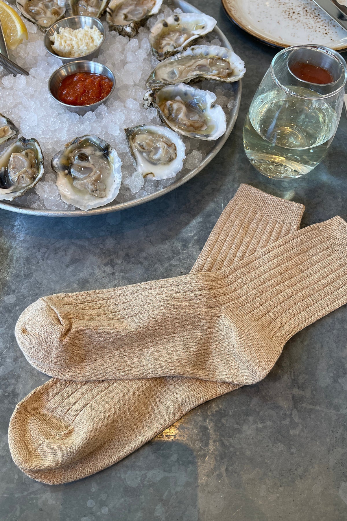 Her Socks - MODAL Lurex