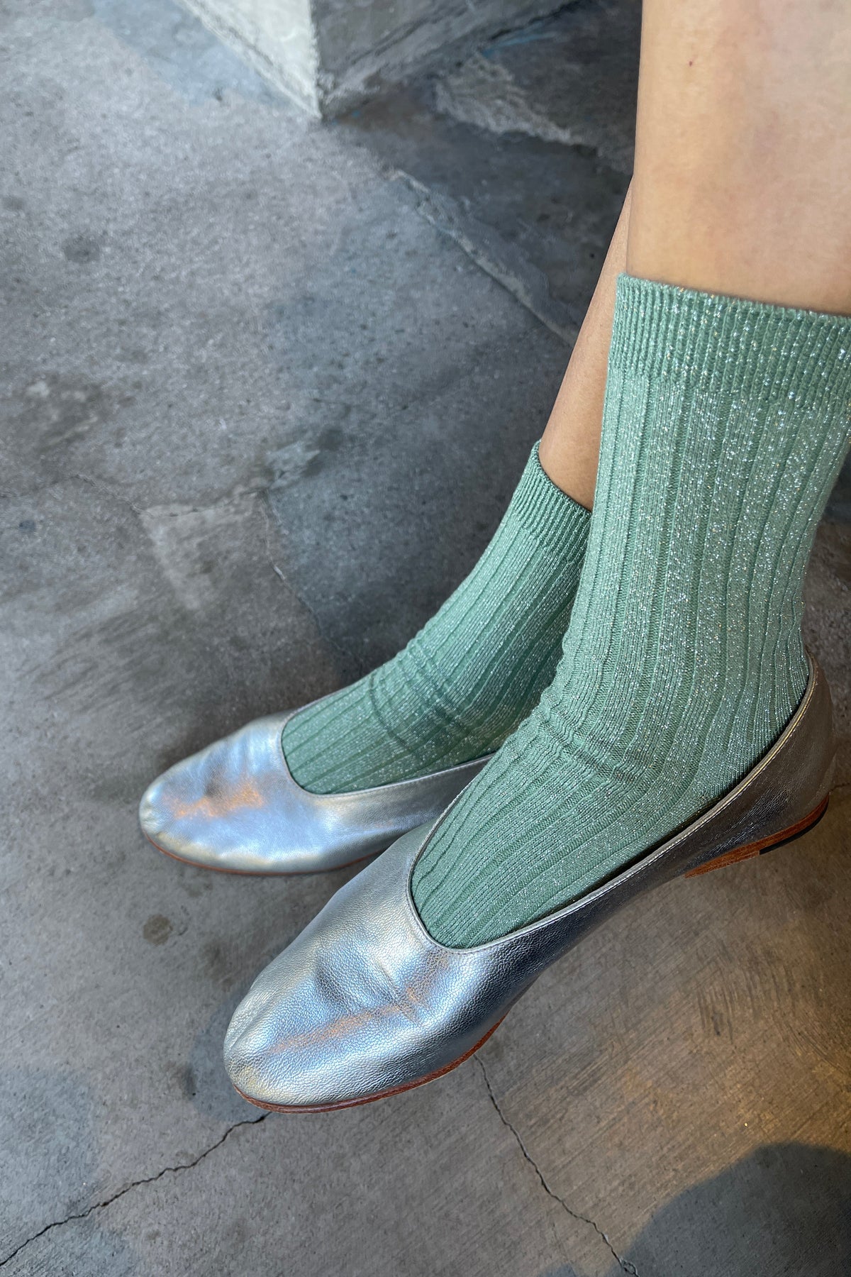 Her Socks - MODAL Lurex