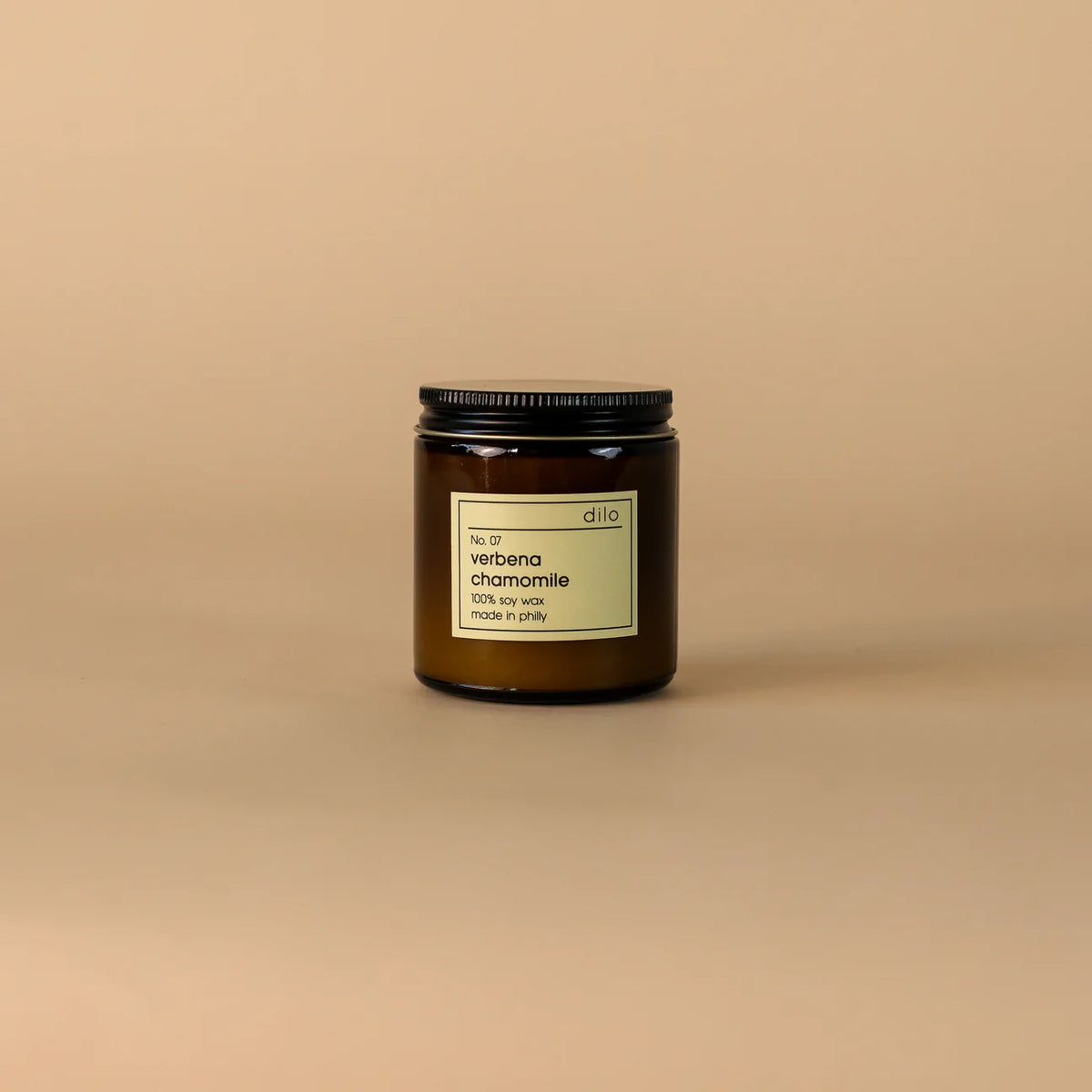 No. 07 Verbena Lavender Chamomile - Amber Glass Collection