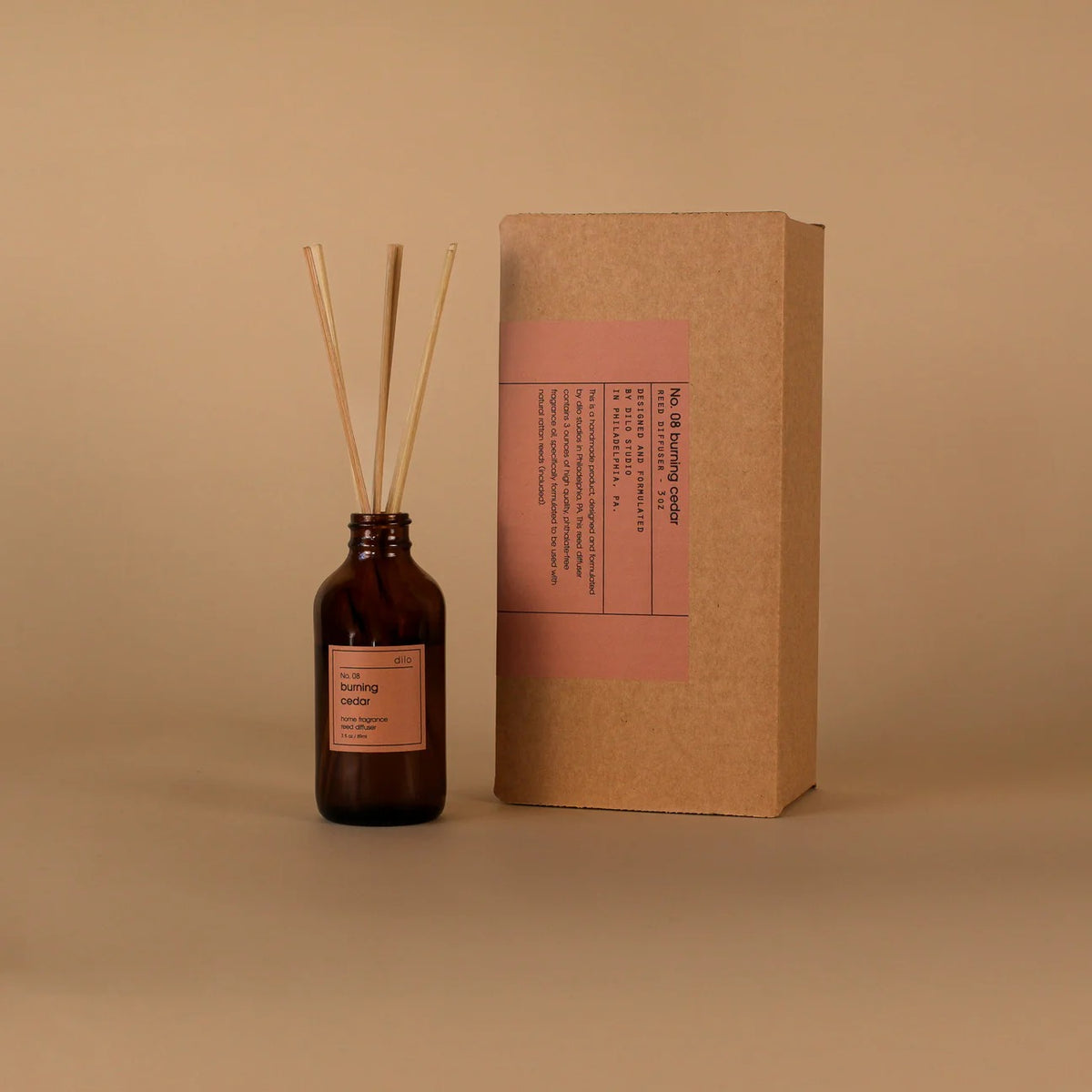 Reed Diffusers - Amber Glass Collection