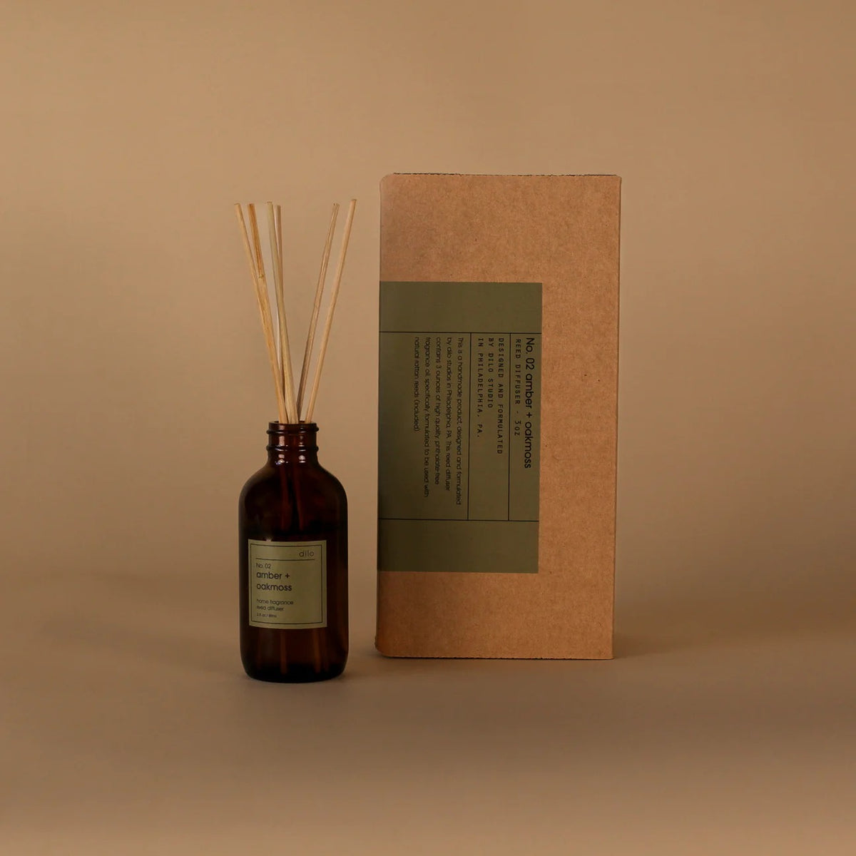 Reed Diffusers - Amber Glass Collection